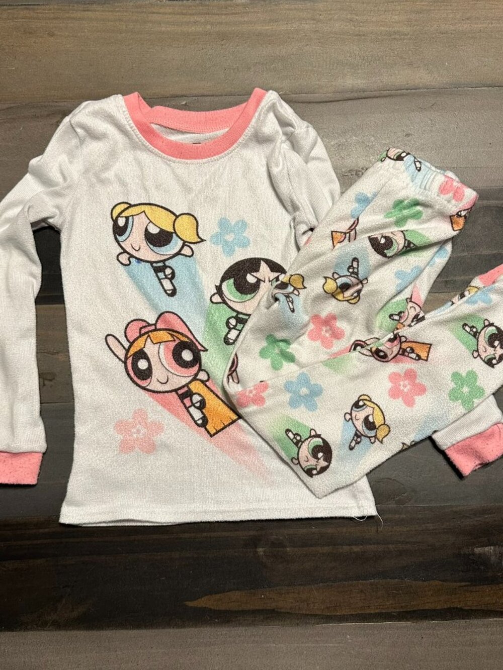 Powerpuff Girls Pajama Set 4T | Cartoon Network Fleece Sleepwear
